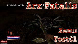 Arx FatalisXemu v0513 Game Test01PlayX [upl. by Frankhouse]