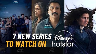 Top 7 New Web Series of 2024 To Watch On Disneyhotstar  Hindi And English New Web Series Of 2024 [upl. by Regina]