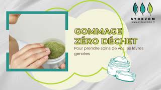 Tutoriel Gommage pour les lèvres Zéro déchet [upl. by Atsillak60]