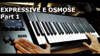 EXPRESSIVE E OSMOSE  FACTORY SOUNDS  Jam Part 1 [upl. by Helaina]