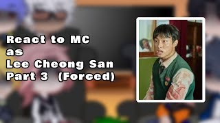 Obey me react to MMC as Lee Cheong san  gcrv  33  Forced read desc [upl. by Ainot92]