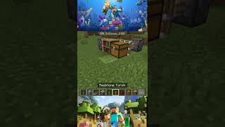 Minecraft secret chest😶‍🌫minecraft viralvideo [upl. by Alejandro19]