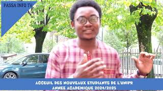 ACCEUIL DES ETUDIANTS DE LUNIPR PARTIE 13 [upl. by Jehius442]