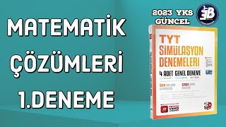 3D 4lü TYT Simülasyon 1deneme Matematik Çözümleri [upl. by Eiznekcam]