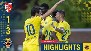 HIGHLIGHTS  FC Sion 1  3 Villarreal CF [upl. by Hada]