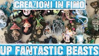 UP Fantastic Beasts From Teramisya  Creazioni in fimo disponibili il 21 Luglio 2017 [upl. by Silera]