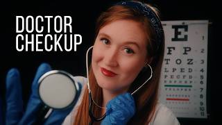 ASMR Doctor Roleplay 🩺 Soft Spoken Annual Checkup amp Eye Exam [upl. by Cope739]