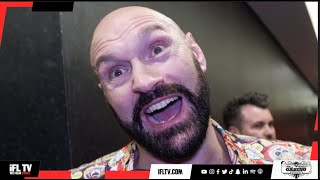 YOU GOT COCKY amp GOT KNOCKED OUT  TYSON FURY REACTS TO ANTHONY JOSHUA DESTROYING FRANCIS NGANNOU [upl. by Jelena]