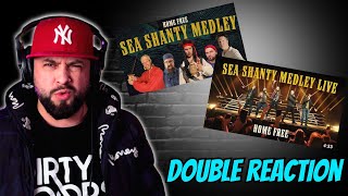 Vocalist Reacts  Home Free  Sea Shanty Medley Original and Live [upl. by Sladen]