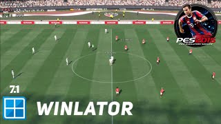 PES 2015 Winlator Snapdragon 695 Game Test [upl. by Cchaddie979]