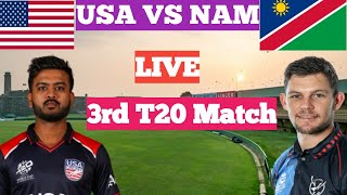 Game On USA vs UAE NAM tri series 2024  Live Cricket matchlive streaming [upl. by Cid]