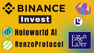 Binance Backing Project Airdrop  Big Airdrop Full Guide [upl. by Keavy]