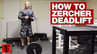 Zercher Deadlift [upl. by Renwick]