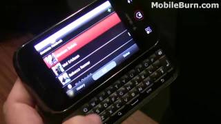 Motorola CLIQ  DEXT demo  part 2 of 2 [upl. by Amando]