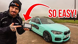 TUNING THE BMW M140I IN A FIELD [upl. by Aisatsan]