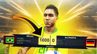 É POSSÍVEL FAZER MIL GOLS NUMA ÚNICA PARTIDA PES 2019 [upl. by Sherlocke]