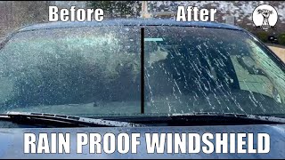 How To Rain Proof Your Windshield [upl. by Kelda]