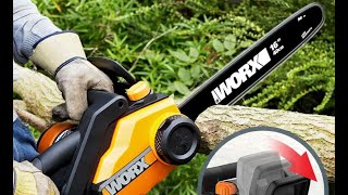 WORX WG3031 145 Amp 16quot Electric Chainsaw Review  Really WORX Chainsaw is Amazing [upl. by Lesde]