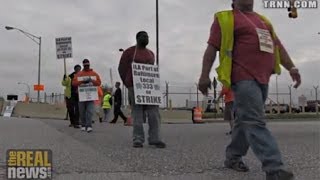 Longshoreman Strike Shuts Down Port of Baltimore [upl. by Aical]