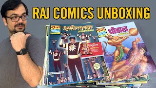 Raj Comics Unboxing  Nagraj Bhokal Shaktimaan and more [upl. by Daryn953]