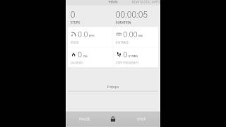 Review App Runtastic Pedometer PRO [upl. by Letnom]