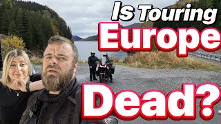 Motorcycle Touring in Europe  Is the Travellers Time up here [upl. by Bork674]