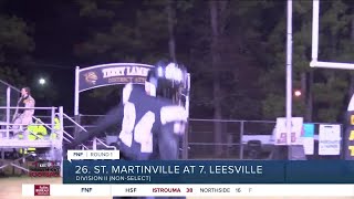 FNF23 Week 11  St Martinville vs Leesville [upl. by Airehs]