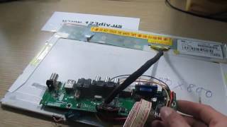 How to make LCD TV from Panel Laptop [upl. by Carroll]