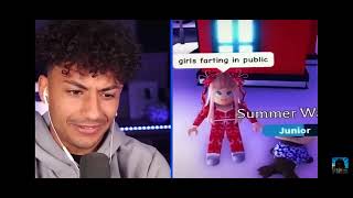 Foltyn React to cringe Roblox Short Not Foltyn [upl. by Gilpin80]