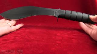 Ka Bar Combat Kukri Overview [upl. by Naejeillib487]