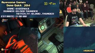 BioShock  SPEED RUN Live 05717 PC by Blood Thunder AGDQ 2014 [upl. by Anits571]