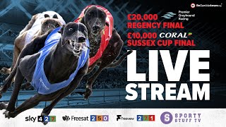 £20000 Premier Greyhound Racing Regency  Live Greyhound Racing  Racing Post Greyhound TV [upl. by Tigdirb16]