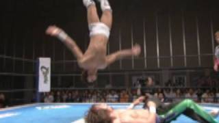 20090603 BEST OF THE SUPER Jr ＢBLOCK TAGUCHI vs IBUSHI [upl. by Hanford]