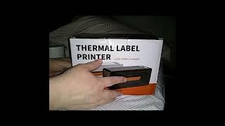 Thermal Label Printer For 85 Installation and Review [upl. by Atnovart]