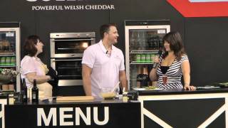 Darren Gough makes Welsh Rarebit with Colliers Powerful Welsh Cheddar [upl. by Anairol746]