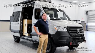 Upfitted 2023 MercedesBenz Sprinter Cargo Van Review MB of Arrowhead [upl. by Nahej]