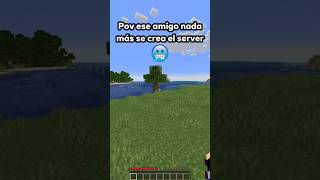 Ese Amigo Que Se Aleja Sin Razón Aparente 💀🙏 Minecraft Short [upl. by Layap]