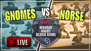 🔴 GNOMES vs NORSE LIVE Blood Bowl  Monday Night Blood Bowl Bonehead Podcast [upl. by Moorish]