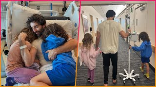 Jane the Virgin star Justin Baldoni lands in the hospital for a week with an infection as the actor [upl. by Chilton324]