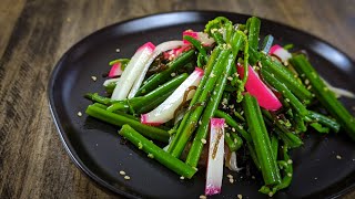 Simple Warabi Pako Fiddlehead Fern Salad Local Style Easy How To [upl. by Nothgierc]