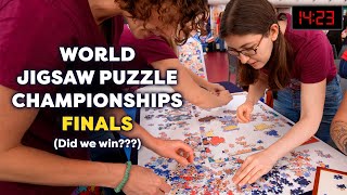 The epic finals of the World Jigsaw Puzzle Championships [upl. by Ellenet]