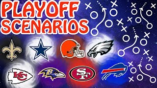 NFL UPDATED Week 16 Playoff Picture amp Scenarios [upl. by Conan189]