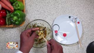 Chermoula Calamari Kebab recipe by Aunt Binas Kitchen [upl. by Niryt]