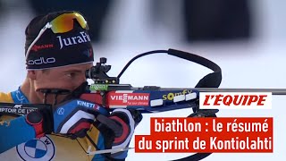 Le résumé du sprint de Kontiolahti  Biathlon [upl. by Fraser]