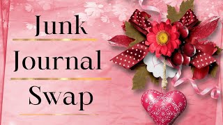 cupidsarrowswap Valentine’s Junk Journal junkjournal [upl. by Anat]