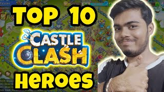 castle clash best heroes 2024  castle clash tier list SQUADBUSTERS337 CastleClashIGG [upl. by Scharaga]