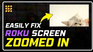 How to Fix Roku Screen Zoomed In Issue Quick amp Easy Solutions [upl. by Vastah]