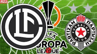 Lugano vs Partizan Belgrade Europa league Soccer live Game Cast amp Chat [upl. by Middle]