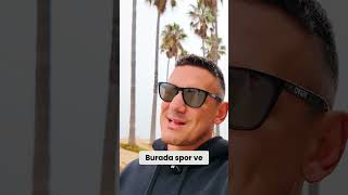 Amerika Venice Beachte Spor Kültürü  Los Angeles Vlog [upl. by Hachmann19]