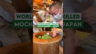 A must try Mochi in Japan 🇯🇵 ⛩️ Fastest Mochi Maker Nara [upl. by Nyrraf]